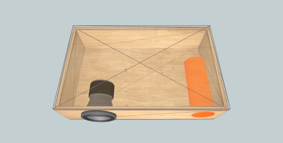 DD Audio 6.5 35hz actualización  - subwoofer box