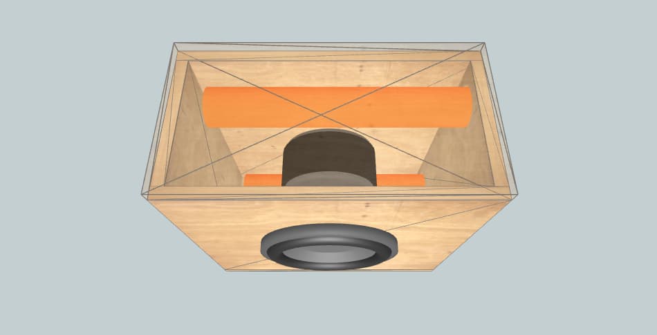 Diamond Chevy C2 36hz - короб для сабвуфера