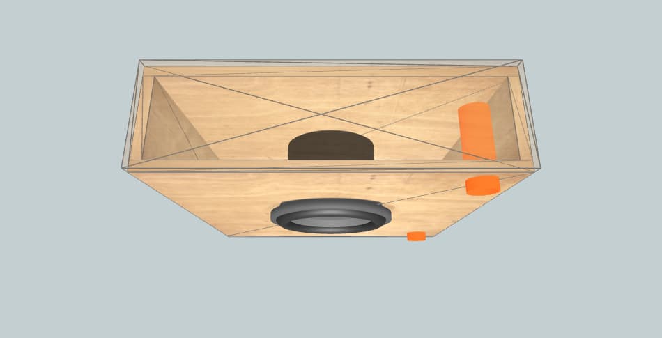 DD Audio Redline 610 2.0 - короб для сабвуфера