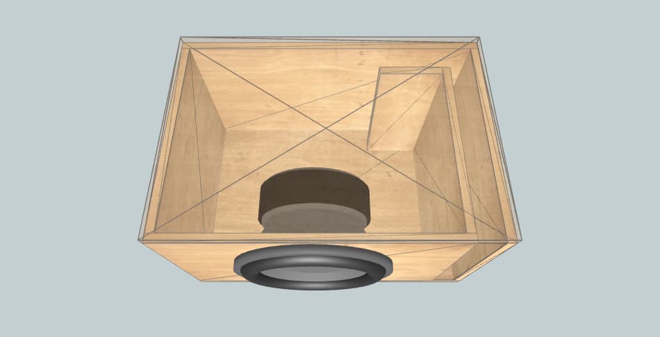 Alphard Machete M12D2 - subwoofer box