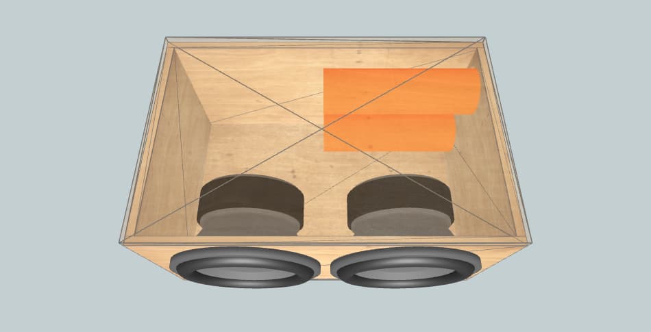 Ural 2 ural tt 12 - короб для сабвуфера