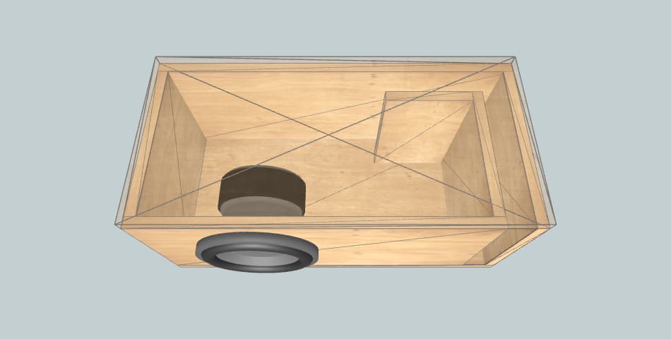Ural Patriot 8 - subwoofer box