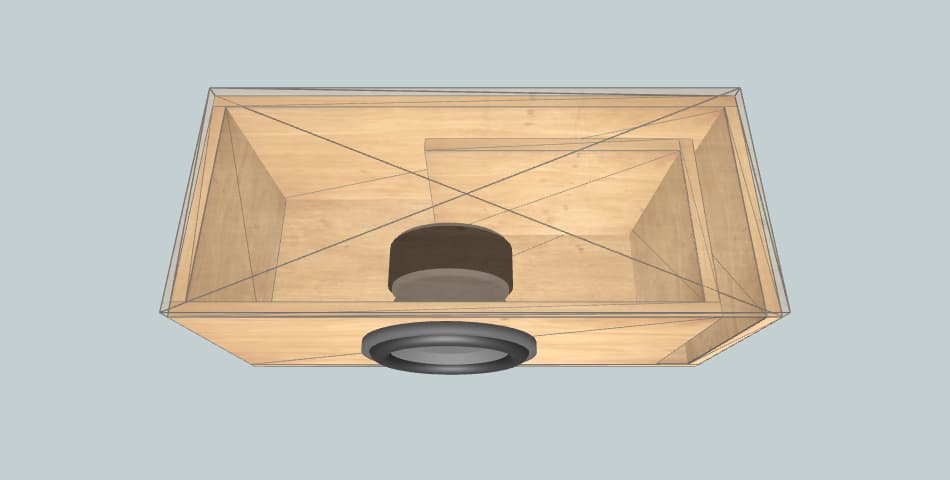 Skar Audio SVR-10 35HZ - короб для сабвуфера