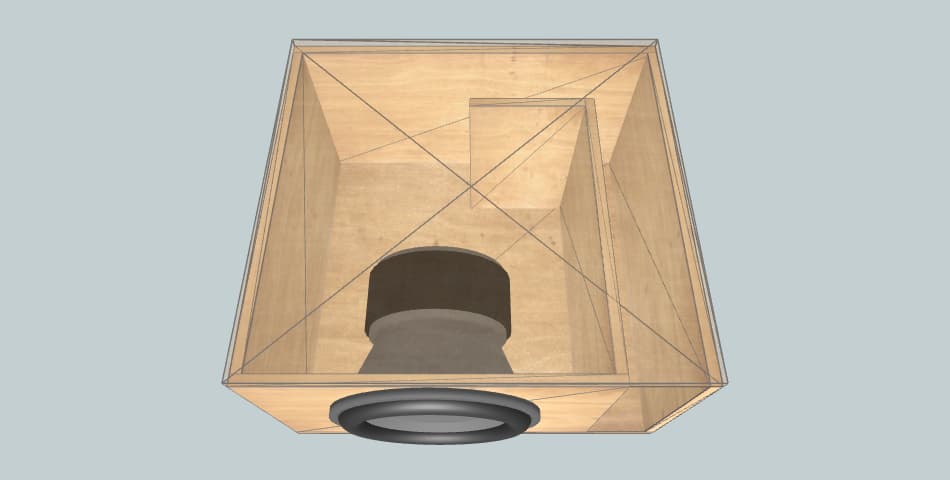 Sundown Audio x-15 v2 - subwoofer box