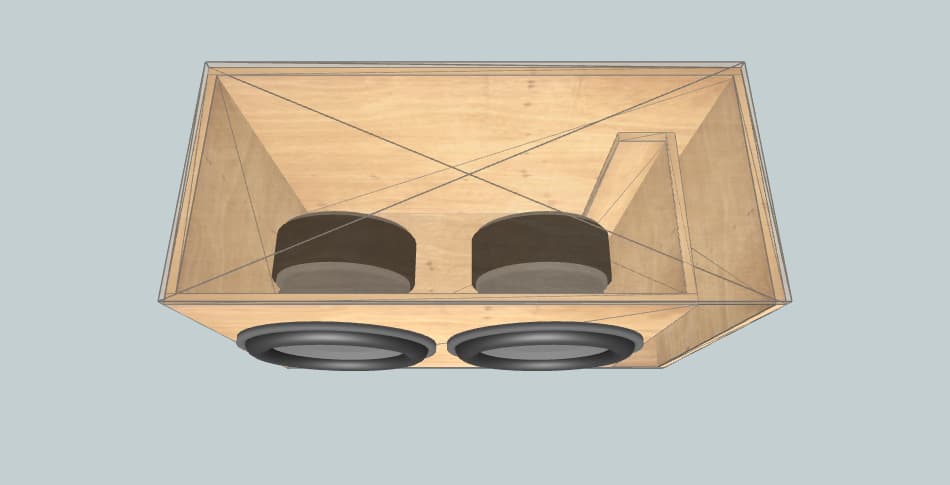 Skar Audio Lincoln towncar box - короб для сабвуфера