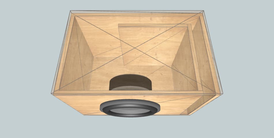 BOSS Audio UltamateSPLVent - короб для сабвуфера