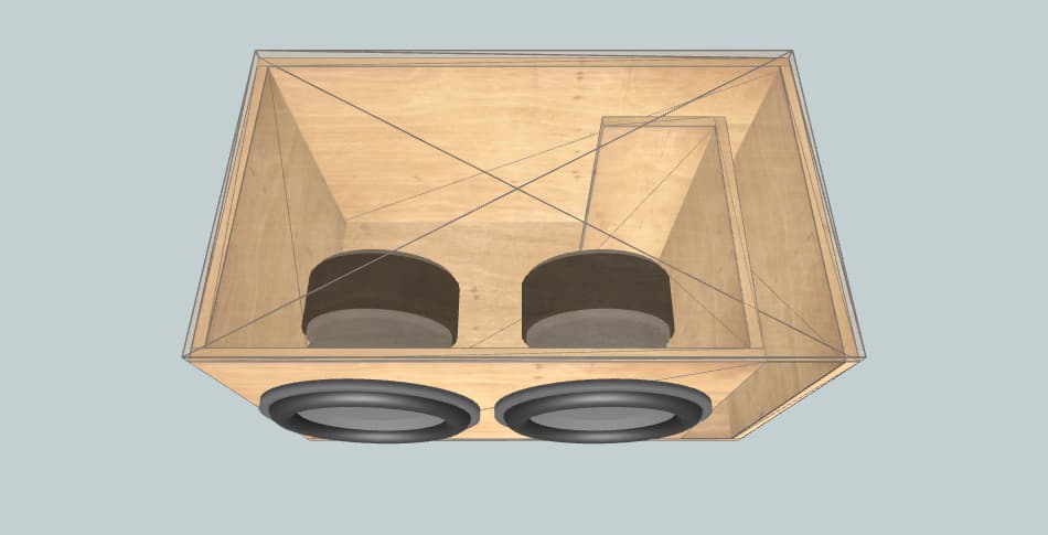 Skar Audio VXF-15 (x2) - subwoofer box
