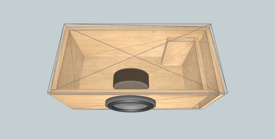 Skar Audio SDR-8 - короб для сабвуфера