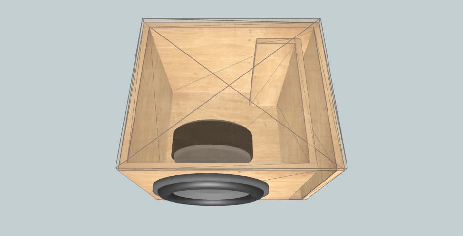 ACV jbl - короб для сабвуфера