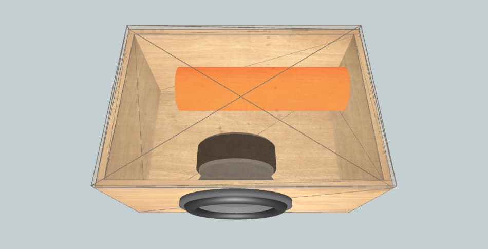 Pride junior 12 pro - subwoofer box