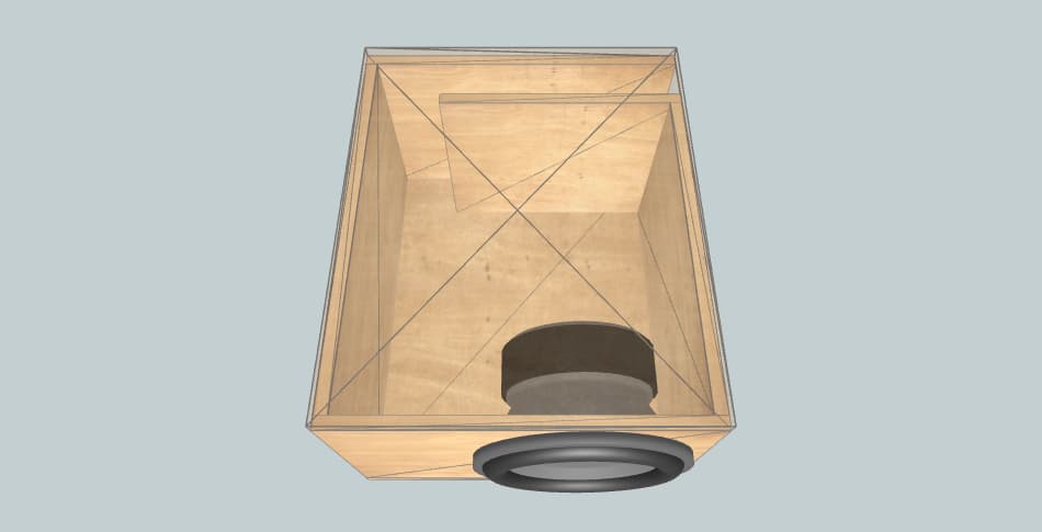 ACV Sw pro 12d1 - subwoofer box