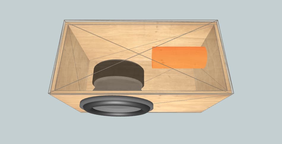 JBL GT5_12 - короб для сабвуфера