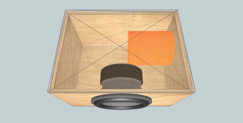 DB Drive SA 302 - subwoofer box