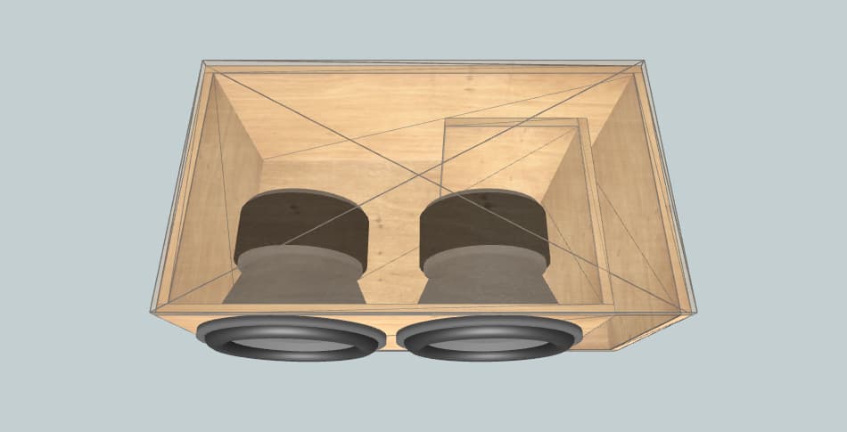 Sundown Audio 2 X-15 v3  - subwoofer box