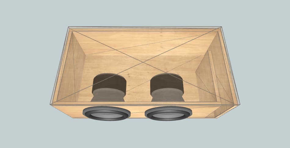 IDMAX x2 - subwoofer box
