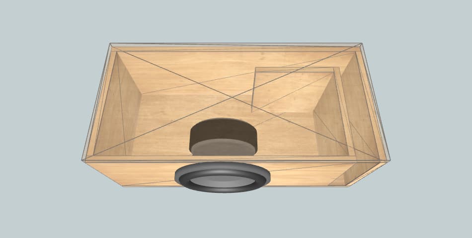 Alphard Lw1000a6 - subwoofer box