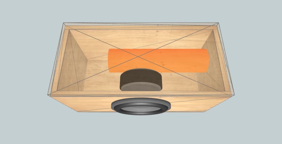 Ural булава 10 - subwoofer box