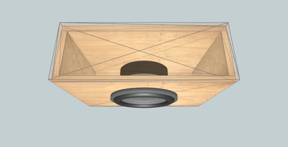 Sundown Audio SD-4 - subwoofer box