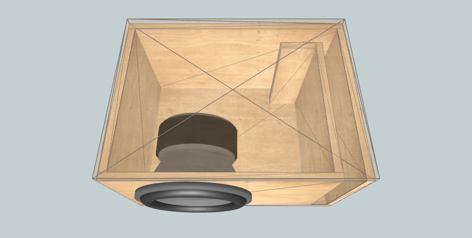 Skar Audio EVL12-D4 - subwoofer box