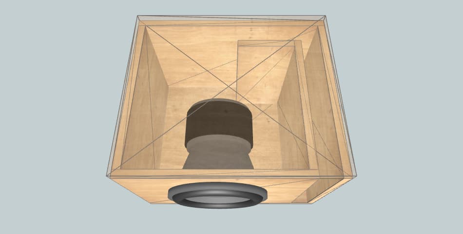 Skar Audio SVR 10 revised - subwoofer box