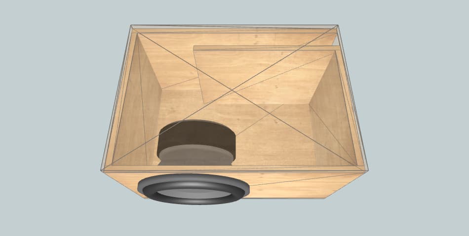 Machete 36 - короб для сабвуфера