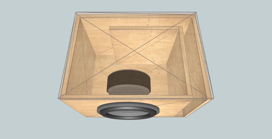 SSA ICON 2.1 33HZ - короб для сабвуфера