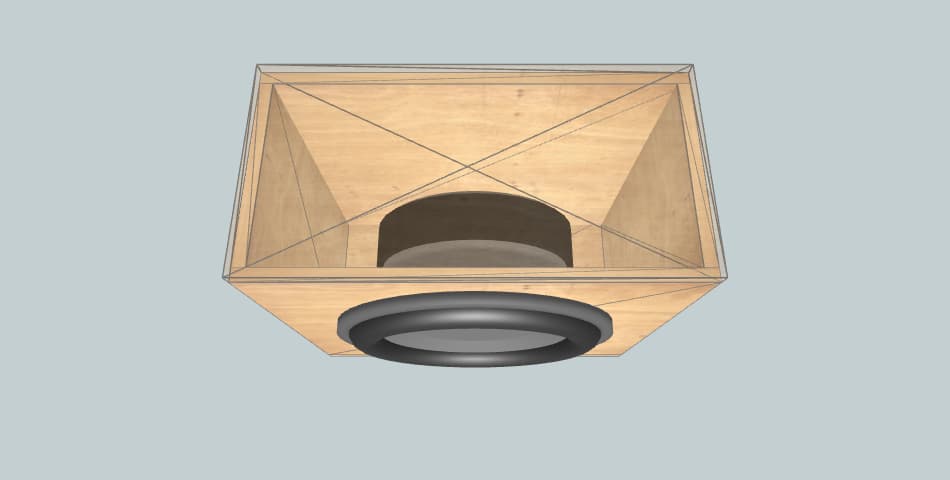 KICX 380STB - subwoofer box