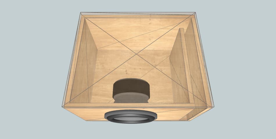 Gs Audio Platinum 3000 - subwoofer box