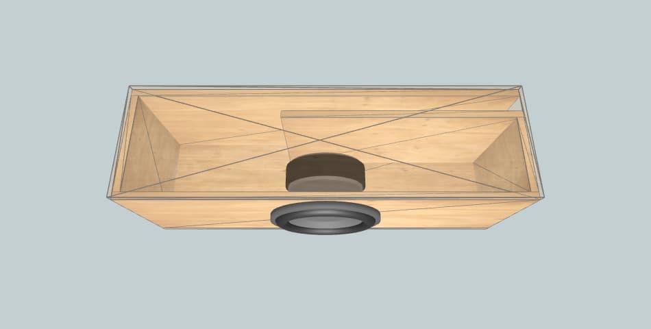 Kicker CompC - subwoofer box