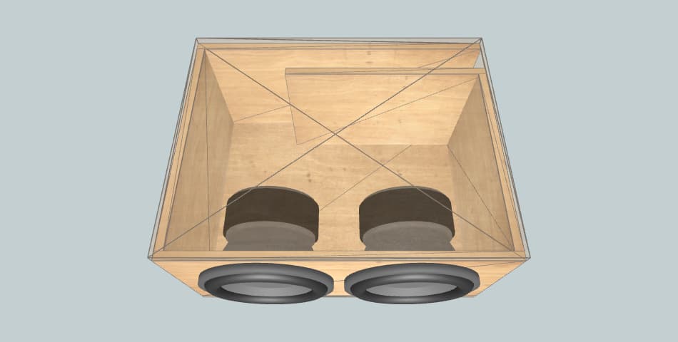 Pyle - subwoofer box