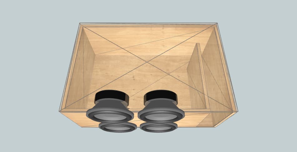 Skar Audio IX-10 D2 - subwoofer box