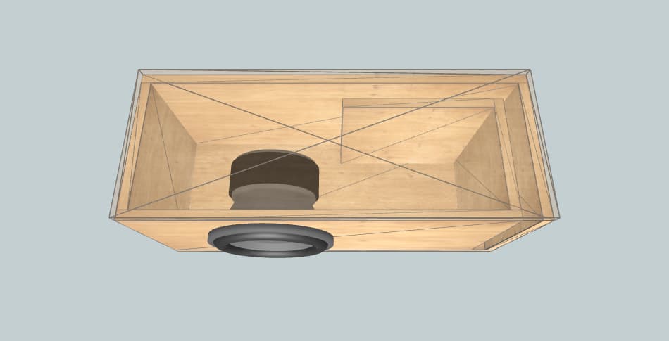 JL Audio 10w3 v3-4 - subwoofer box