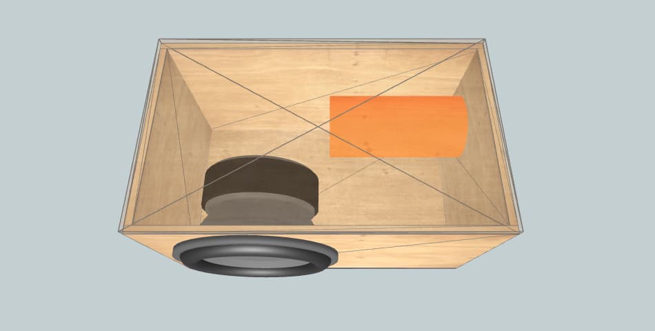 SoundQubed hds3  - короб для сабвуфера