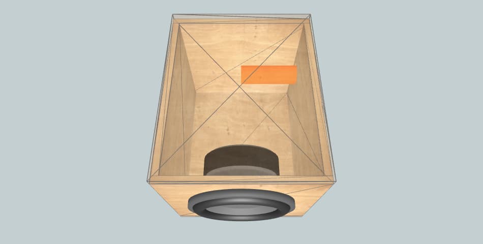 bathroom sub 25 hz - короб для сабвуфера