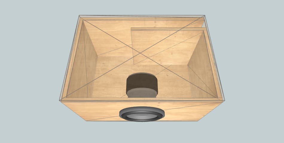 American Bass Vfl8d2 - короб для сабвуфера