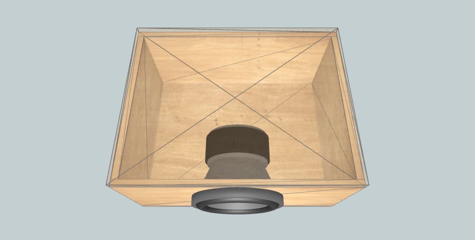 Ural Короб для мотоцикла - subwoofer box