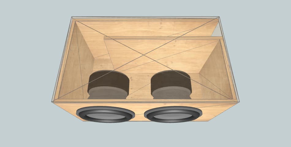 Subwoofer Box Sundown Audio Two zv5 15s 35hz perfect | Ported Box | Slot