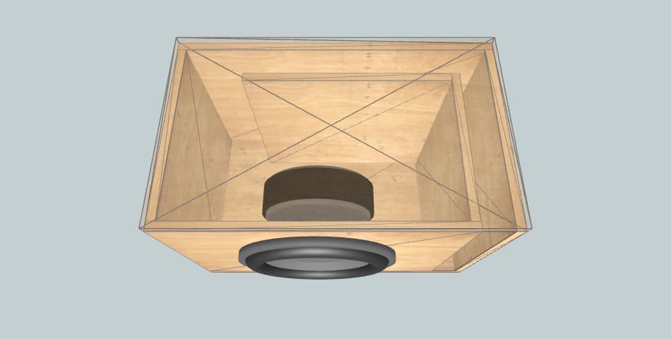 Pioneer ts-300s4 Шевроле Нива - subwoofer box
