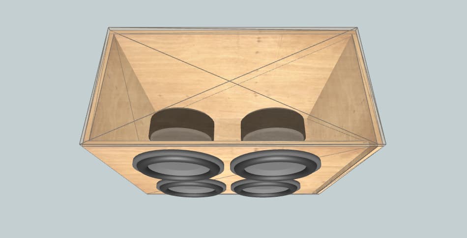 Skar Audio Sdr12 - короб для сабвуфера