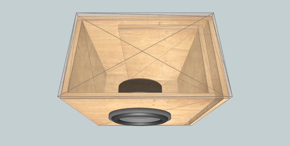 Ural да  - короб для сабвуфера