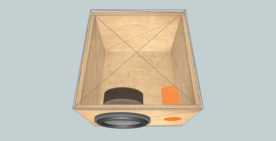 Ciare HS251 - короб для сабвуфера