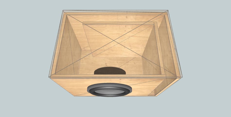 Dynty10 - subwoofer box
