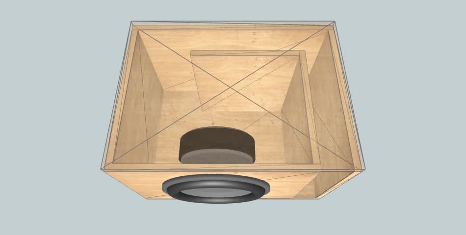 KICX Gorilla Bass E15 - subwoofer box