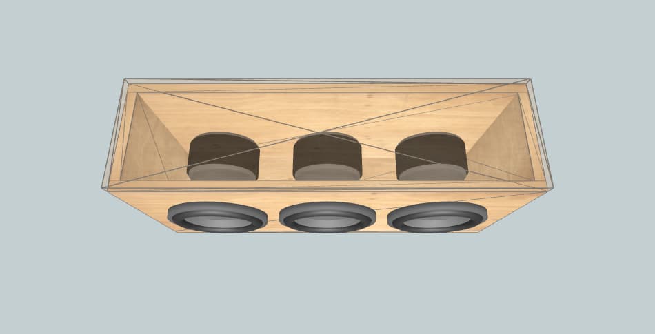 Cadence 2006 acura tl - короб для сабвуфера