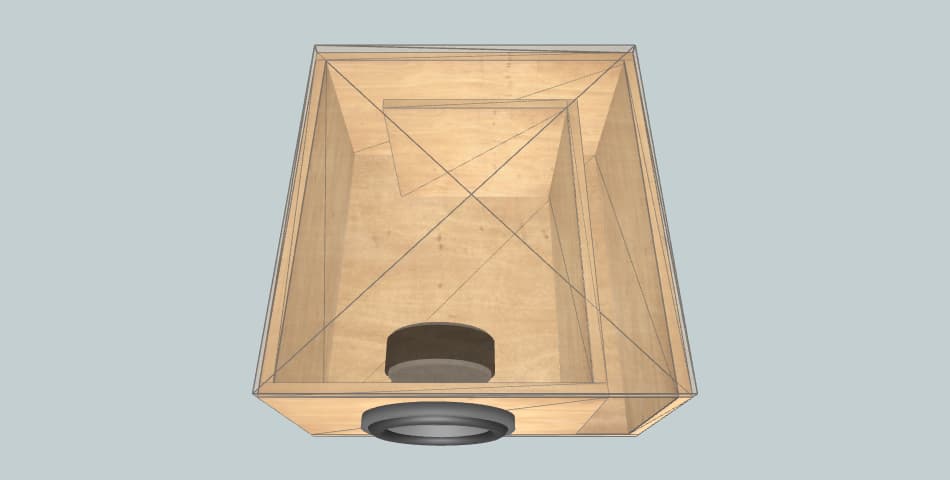 Sumsung 39hz 200cm²  - subwoofer box