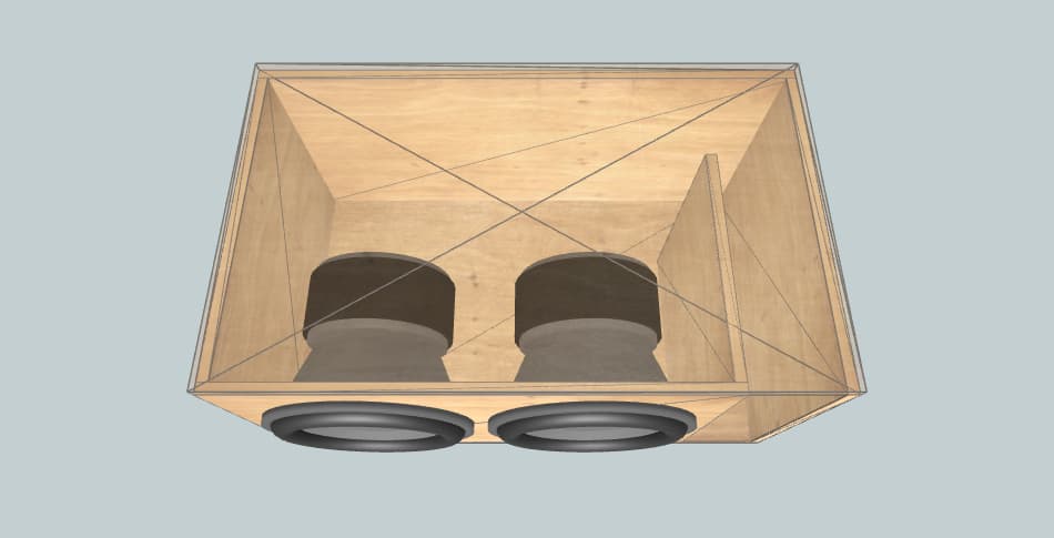 Skar Audio Skar ZVX15V2 new - короб для сабвуфера