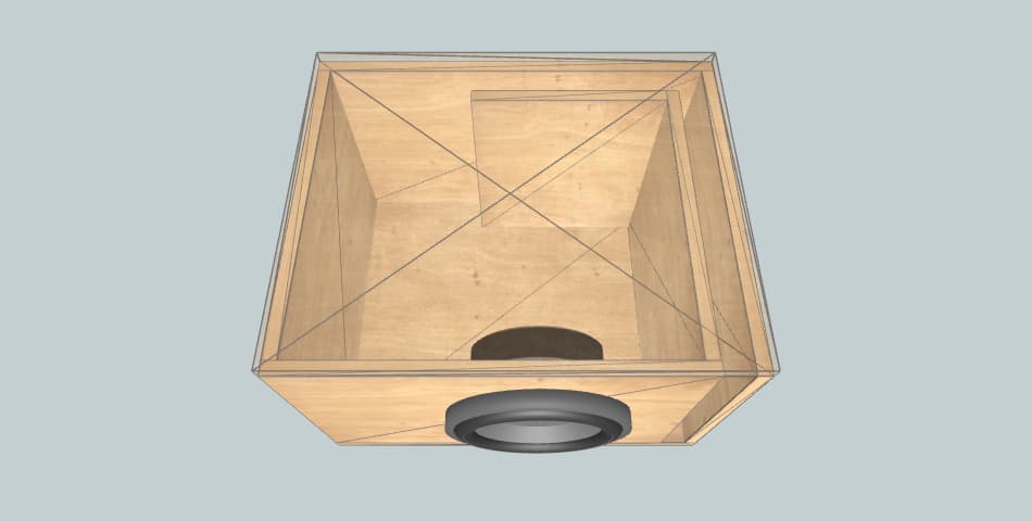 Airtone VnK-D20 - короб для сабвуфера