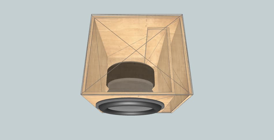 Sundown Audio U 18" build to recommended specs - короб для сабвуфера