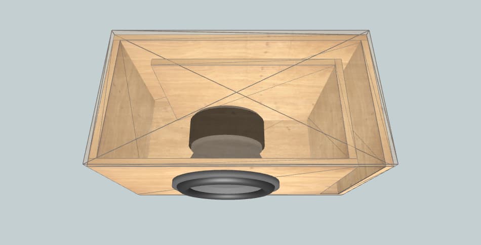 Skar Audio EVL 12 D2 - subwoofer box