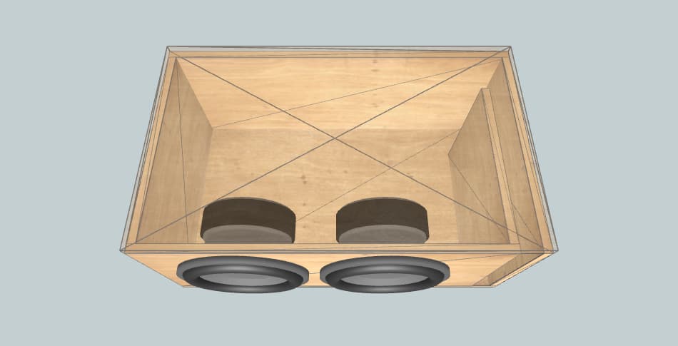 Kicker 2 kicker comp 12s - короб для сабвуфера